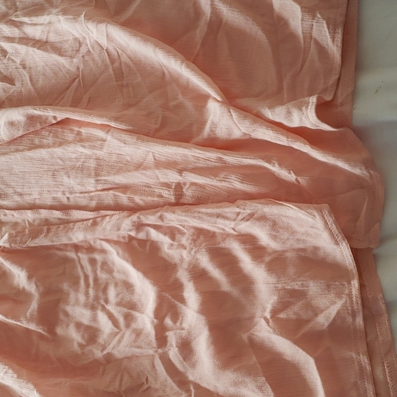 Kona Sol Twist-Front Midi Cover Up Dress in Pink Size L - Picture 5 of 10